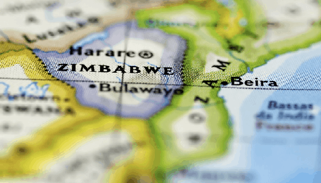 Zimbabwe map