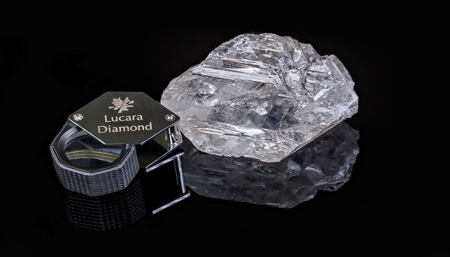 rough Diamond 1111 carat Lucara