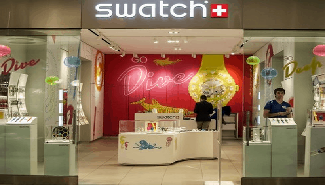 A Swatch store