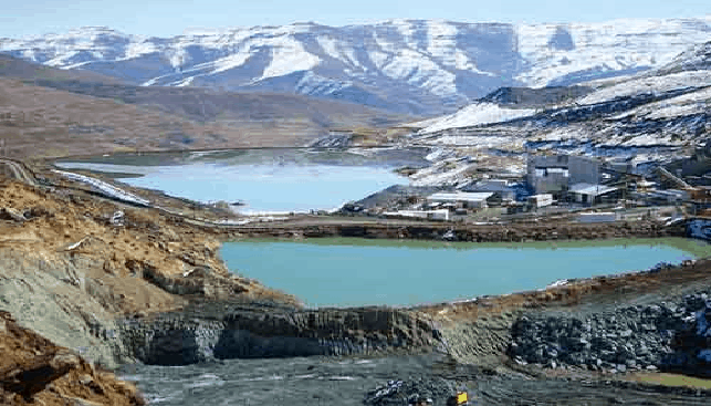 Liqhobong diamond Mine in Lesotho