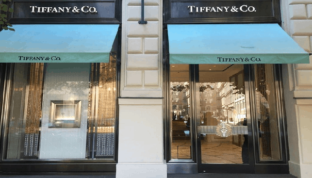 Tiffany & Co store in Prague