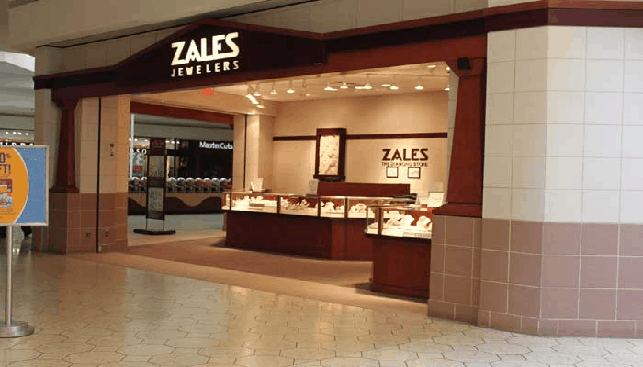 Zales jewelry store hot sale in the mall