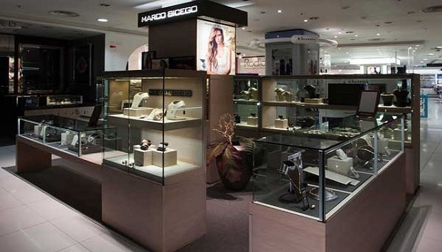 Marco Bicego boutique inside Harvey Nichols in London