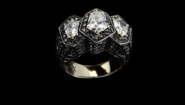 H Stern diamond ring