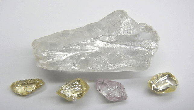 Lucara Rough Diamonds