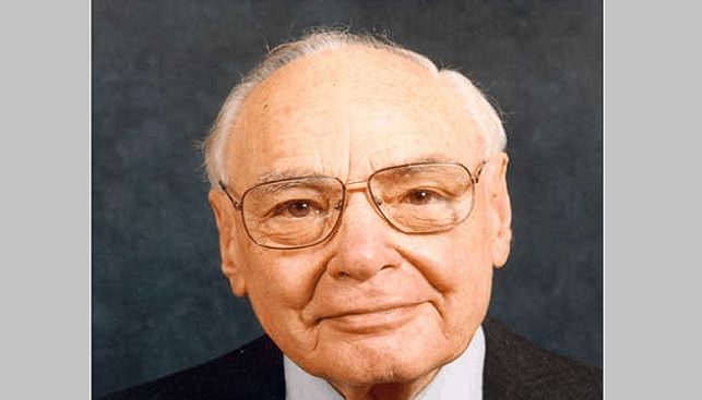 Former chairman of Anglo American and De Beers Harry Oppenheimer