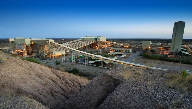 Debswana's Orapa diamond mine