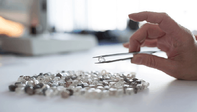 Sorting Rough Diamonds Dominion