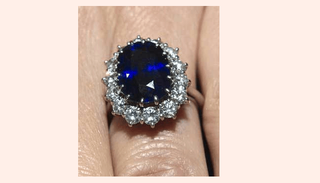 Kate Middleton's engagement ring,