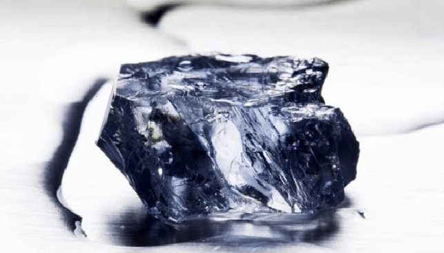 Rough Blue Diamond of Petra