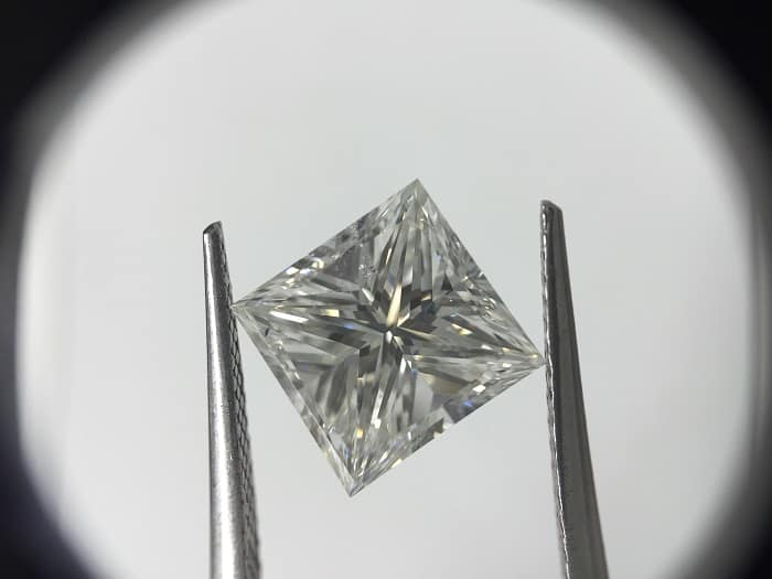 Princess cut diamond