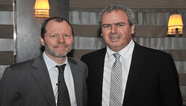 DPA CEO Jean-Marc Lieberherr and IDE President Yoram Dvash