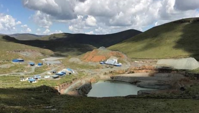 Mothae kimberlite diamond project in Lesotho, southern Africa