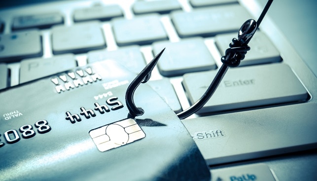 Credit card phishing attack