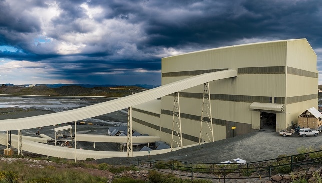 Letseng mine site