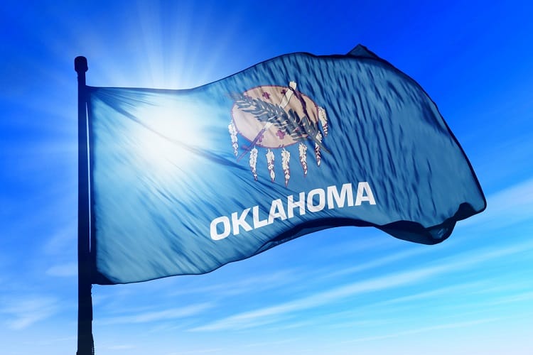 Oklahoma Flag united states