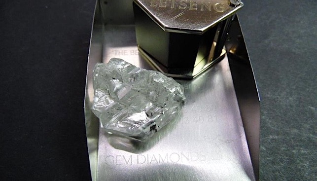 Huge diamond Lesotho
