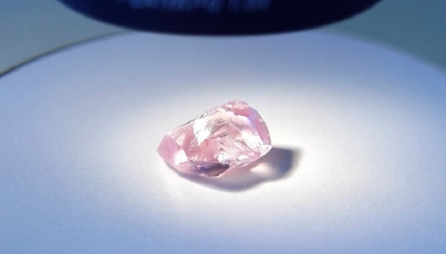 fancy pink diamond