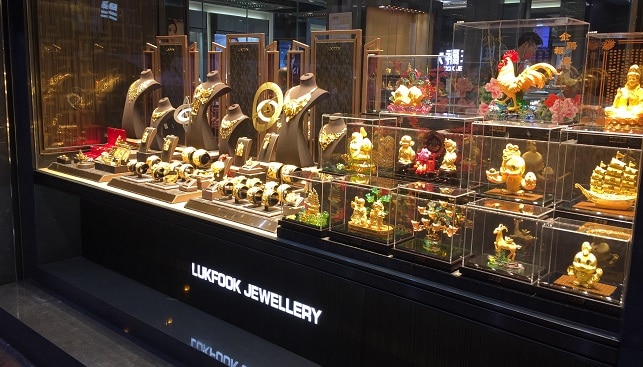 Lukfook luxury jewelry store