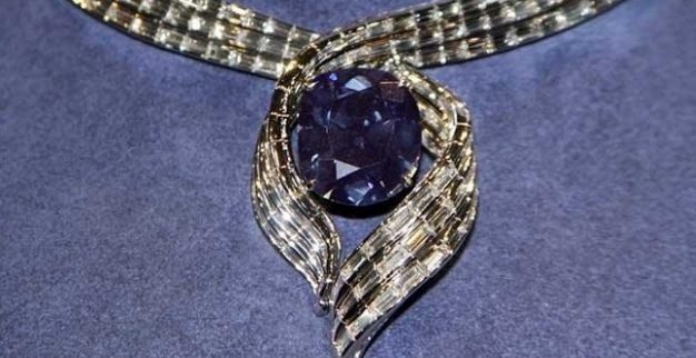 hope diamond pendant