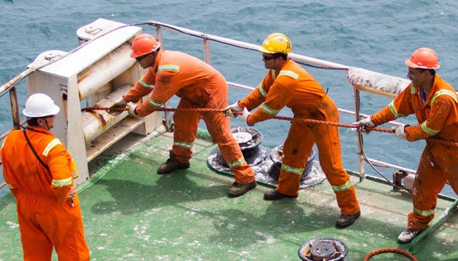 Diamond Mining Vessel boat sea De Beers