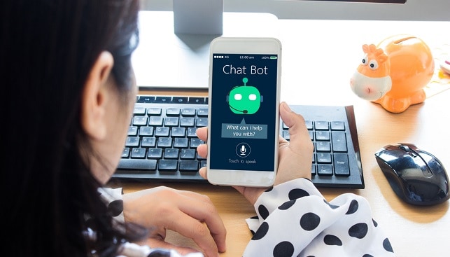 chat bot mobile phone