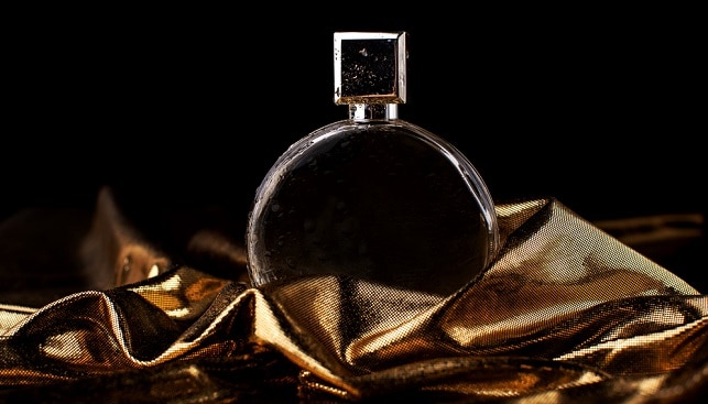 gold luxury perfume