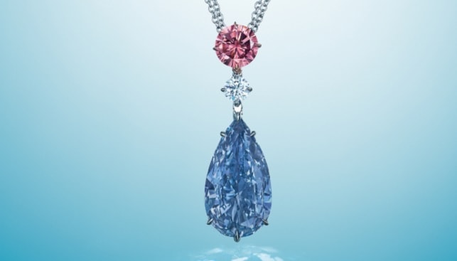 fancy blue diamond Christie's