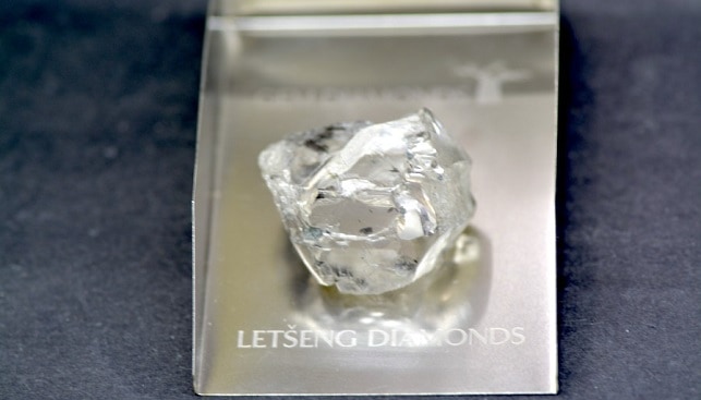 Gem Letšeng mine diamond
