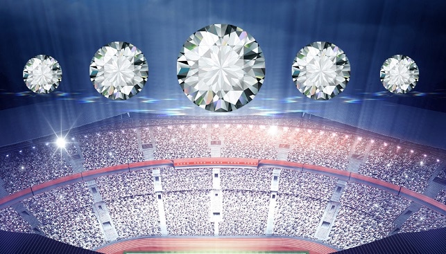 Russia diamonds world cup