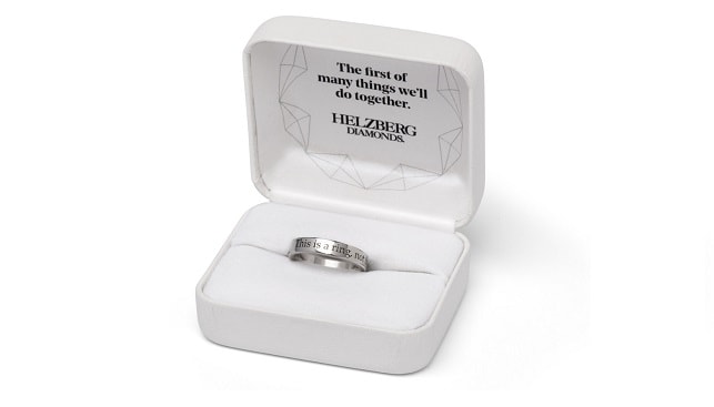Helzberg Diamonds engagement ring