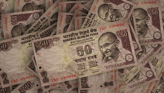 rupee notes India money