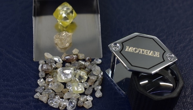 Lucapa yellow diamonds