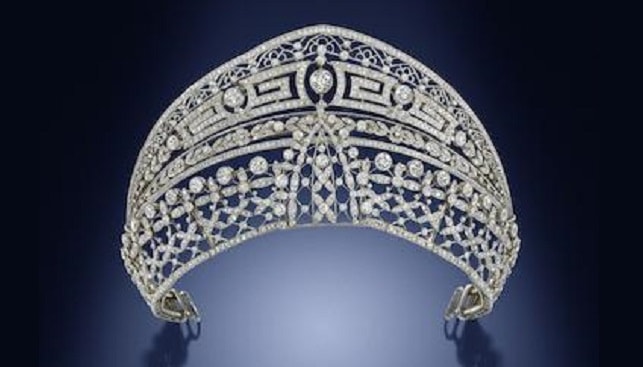 bonhams diamond tiara Meander