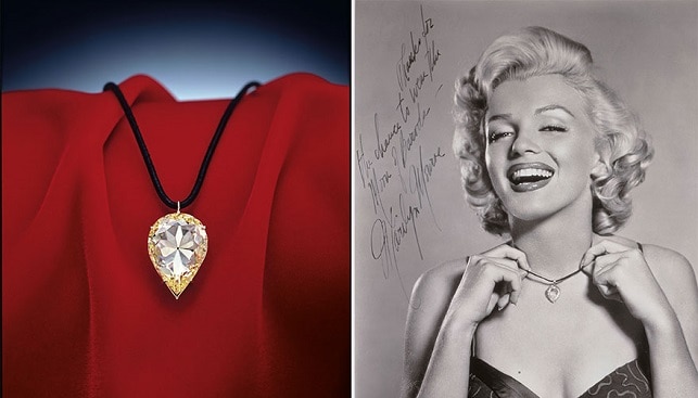 Baroda diamond Marilyn Monroe
