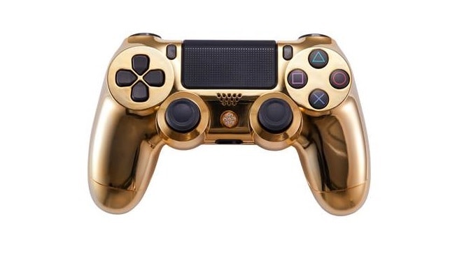 PlayStation Controller gold diamonds