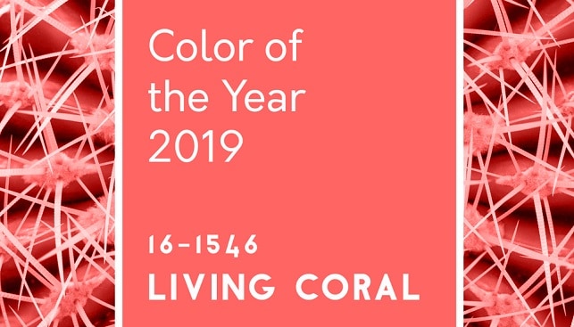 living coral color 2019