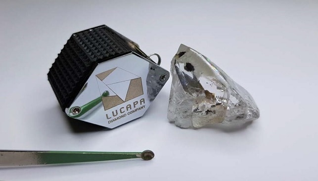 lucapa large white diamond