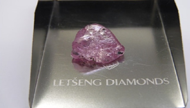 pink diamond africa Gem