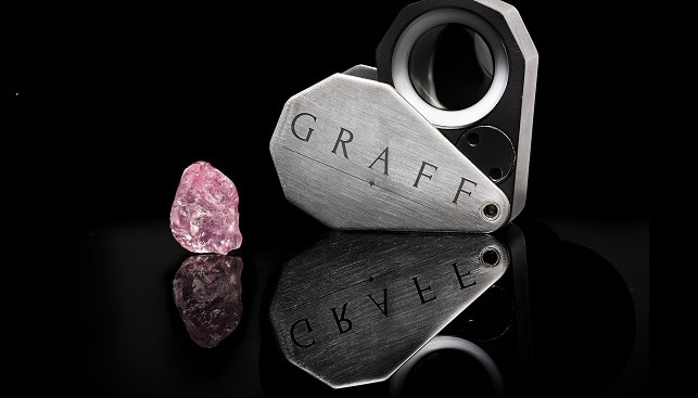 Graff Lesotho Pink diamond