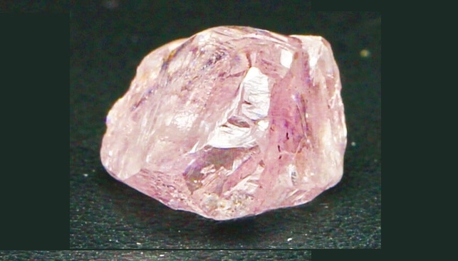 Raw hot sale pink diamond