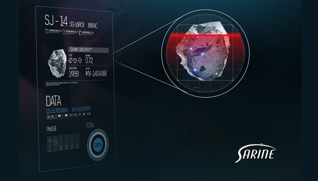 sarine diamonds scanning visual