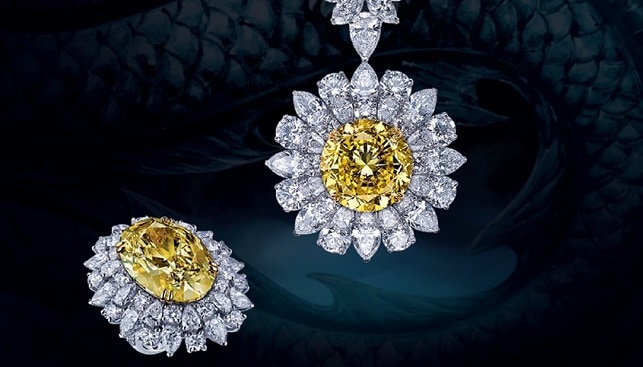 Mouawad Yellow White Diamond