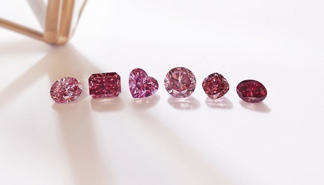 red pink diamonds Australia