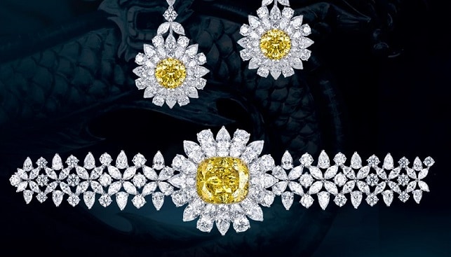 diamonds dragon suit Mouawad