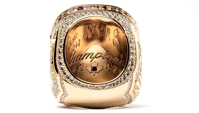 toronto raptors championship diamond ring