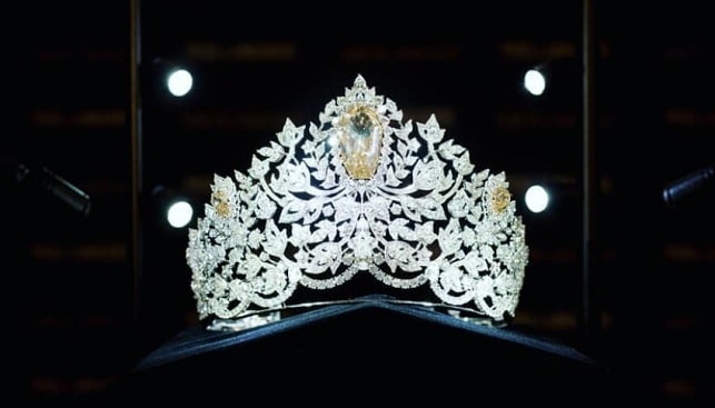 Miss Universe diamond crown Mouawad