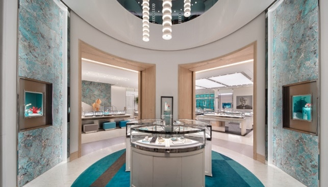 Tiffany on sale jewelry locations