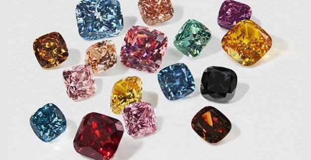 Swarowski introduces 16 new colors of lab grown diamonds