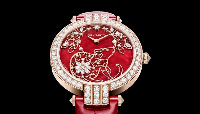 harry winston ladies diamond watch